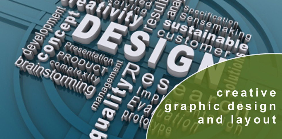 creative graphic design and layout